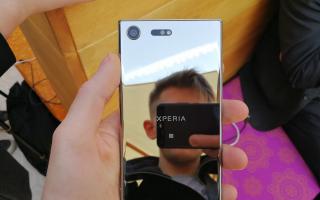 Смартфон Sony Xperia XZ1 – обновление флагмана