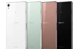 Обзор и сравнение Sony Xperia Z3 и Z2